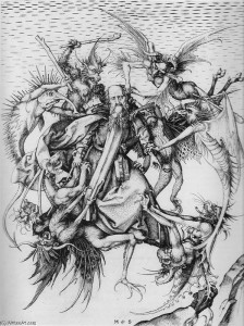 Martin-Schongauer-The-Temptation-of-St.-Anthony